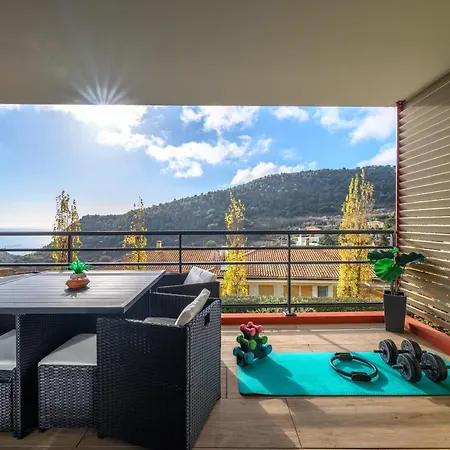 Apartment Modern Luxury - Sea View Over Village