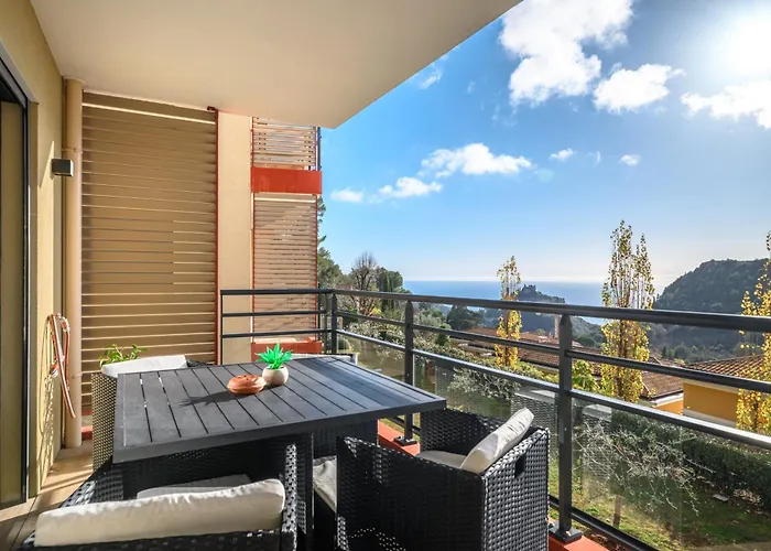Modern Luxury - Sea View Over Village شقة